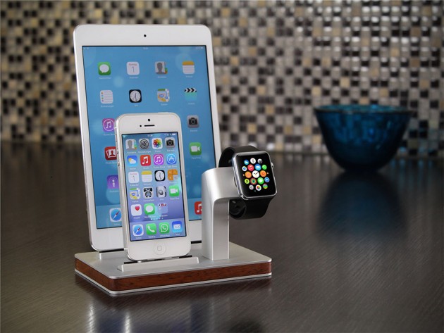 Premium One All-in-One Dock for Apple Watch and iPhone by Enblue