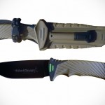 Surviv-All Survival Knife Lets You Cut Cords Without Unsheathing and it Can Start Fire Too