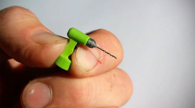 World’s Smallest 3D-printed Cordless Drill by Lance Abernethy