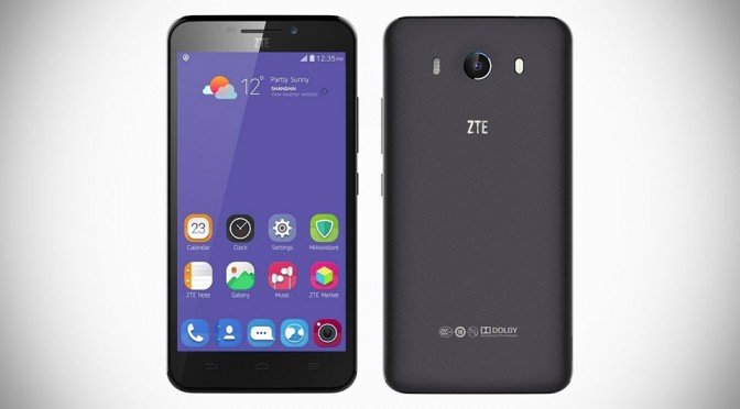 ZTE Grand S3 with Eyeprint ID Smartphone