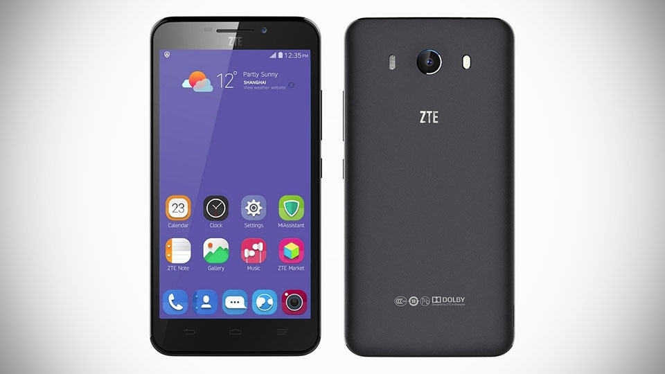ZTE Grand S3 with Eyeprint ID Smartphone