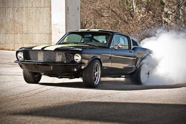 ’68 Mustang “Zombie 222” Electric Car by Bloodshed Motors