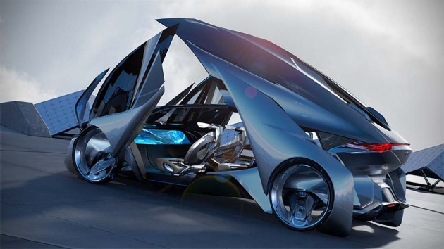 Chevrolet-FNR Autonomous Electric Concept Car