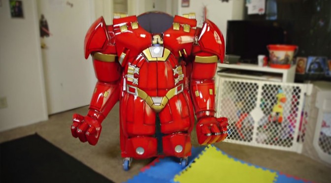 Custom Iron Man Hulkbuster High Chair