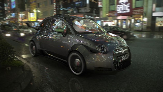 Fiat 550 Italia Concept powered by Ferrari V8 Engine