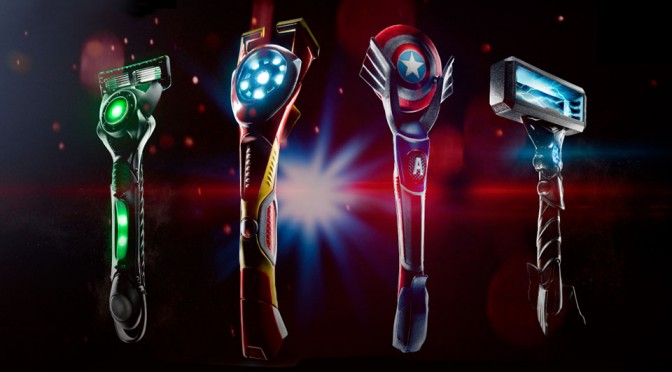 Gillette x Stark Industries Shavers