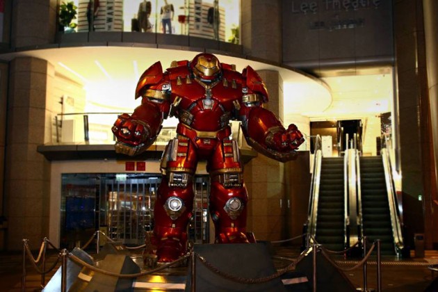 Marvel’s Avengers- Age of Ultron Exhibition in Hong Kong - 4m tall Hulkbuster