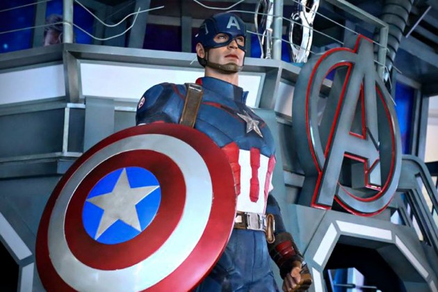 Marvel’s Avengers- Age of Ultron Exhibition in Hong Kong - Life size Captain America
