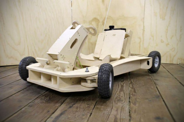 PlyFly Wooden Go-Kart by Flatworks