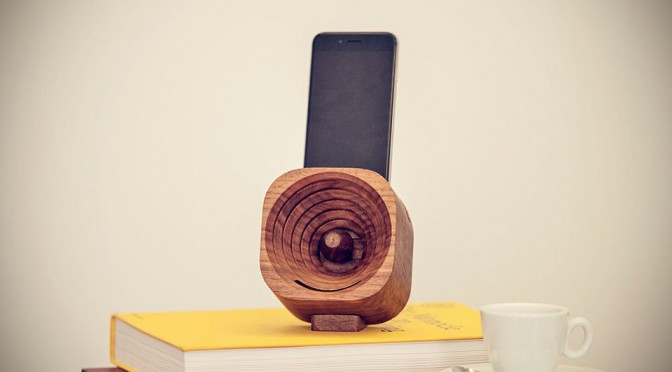 Trobla Wooden Natural Amplification Speaker