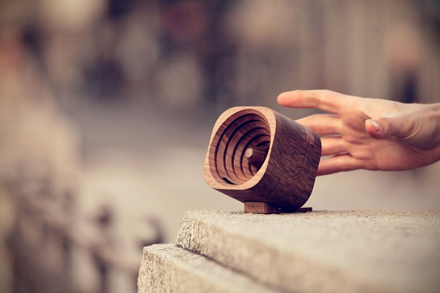 Trobla Wooden Natural Amplification Speaker