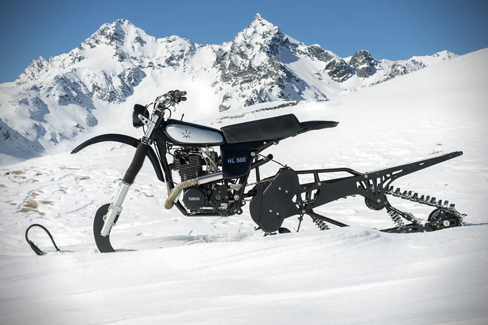 Yamaha HL500 Snow Bike
