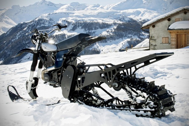 Yamaha HL500 Snow Bike