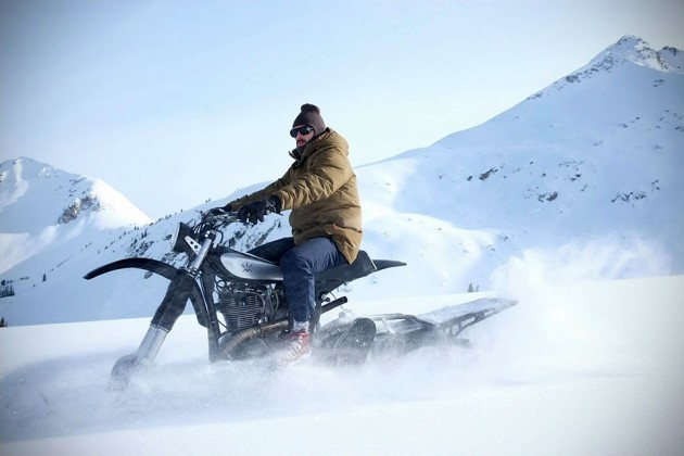 Yamaha HL500 Snow Bike