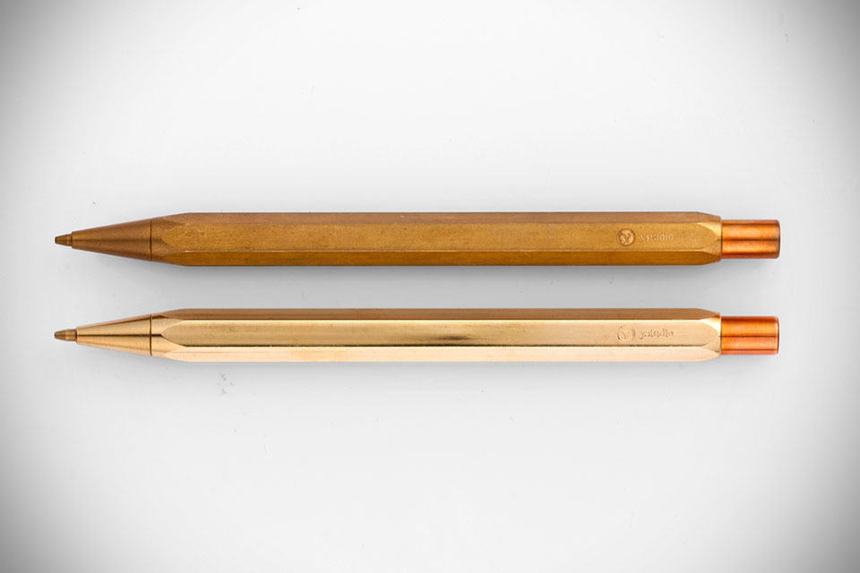 Ystudio Copper and Brass Writing Instruments - Mechanical Pencil