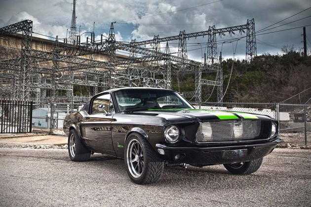 ’68 Mustang “Zombie 222” Electric Car by Bloodshed Motors