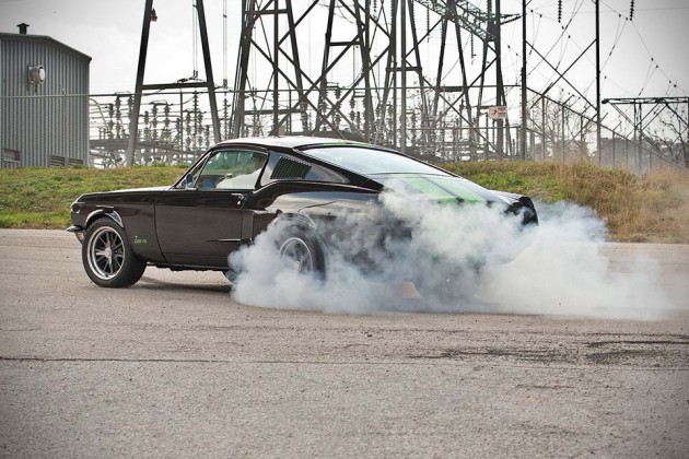 ’68 Mustang “Zombie 222” Electric Car by Bloodshed Motors