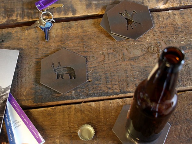 Beer and Friends Laser Cut Bottle Openers - Coaster