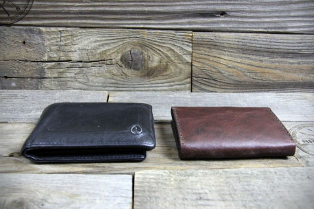 Bronxton Handcrafted Minimalist Leather Wallets - The Trifold