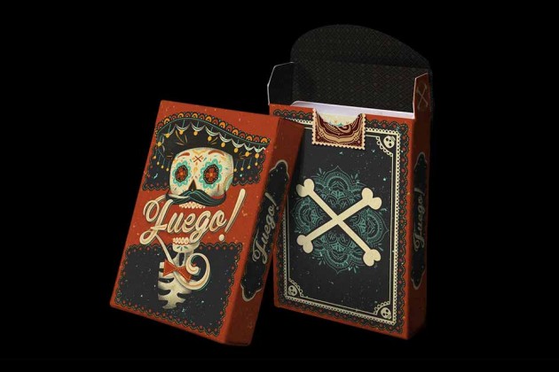 Fuego! Day of the Dead-inspired Playing Cards