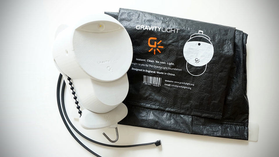 GravityLight 2 Gravity-powered LED Light