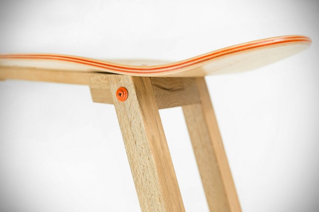 Handmade Skateboard Furniture by Baked / Roast