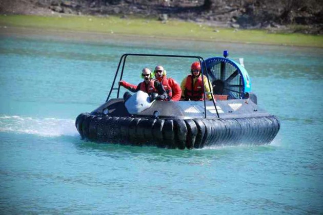 Hov Pod Carbon Fiber Infinity Rescue Hovercraft