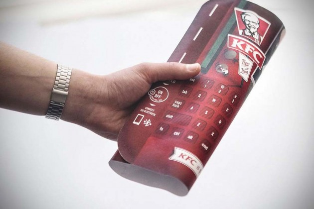 KFC Tray Typer Bluetooth Keyboard