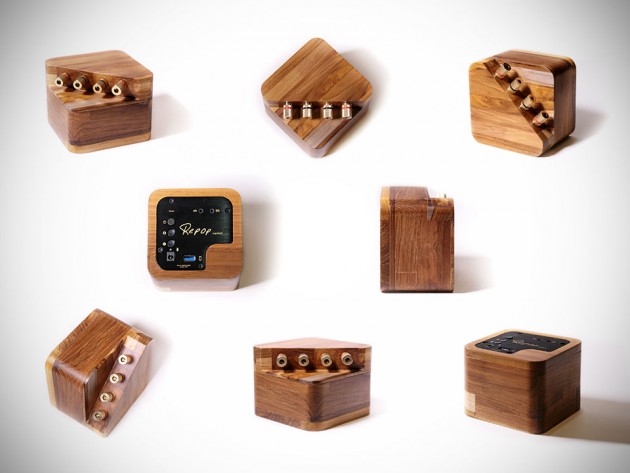 Repop Wooden Bluetooth-enabled Portable Amplifier