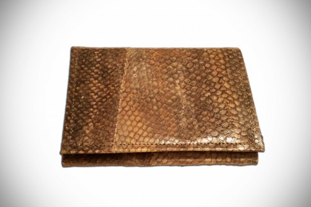 Salmon Leather Wallets by Tidal Vision