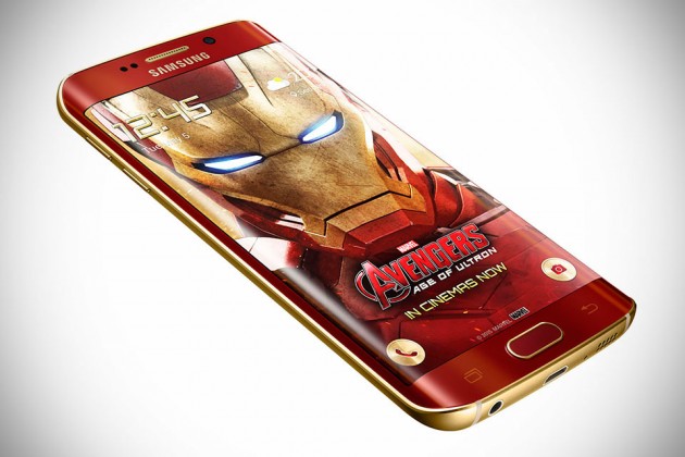 Samsung Iron Man Galaxy S6 Edge Smartphone