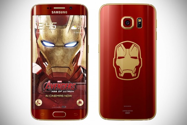 Samsung Iron Man Galaxy S6 Edge Smartphone