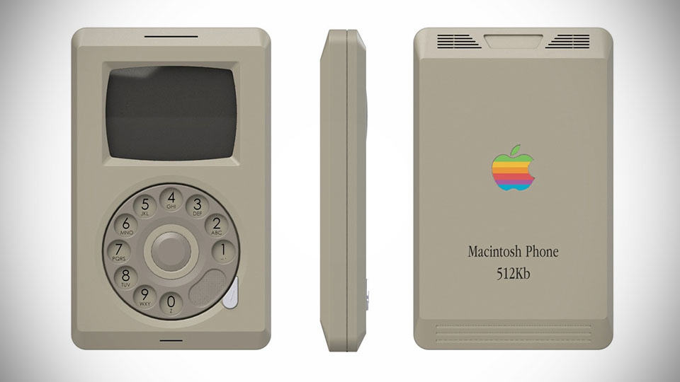 Apple Macintosh Phone by Pierre Cerveau