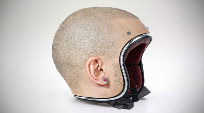 Custom-made Human Head Helmets by Jyo John Mulloor