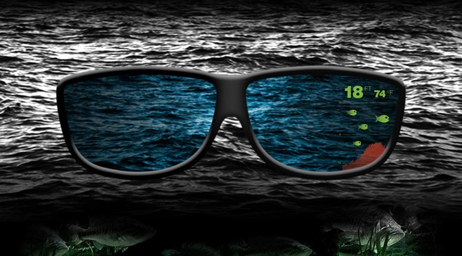 Echo Specs Fish Finder Display Glasses