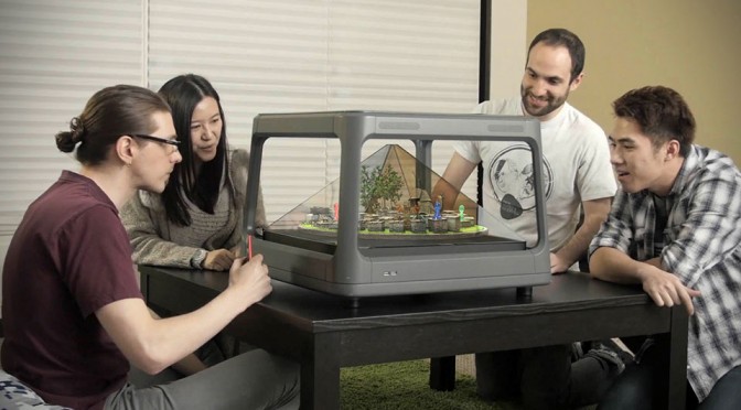 Holus Interactive Tabletop Holographic Display