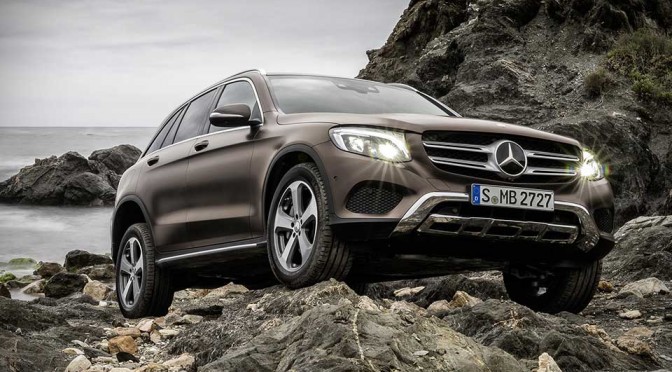 Mercedes Benz Glc Compact Utility Vehicle Unveiled Four