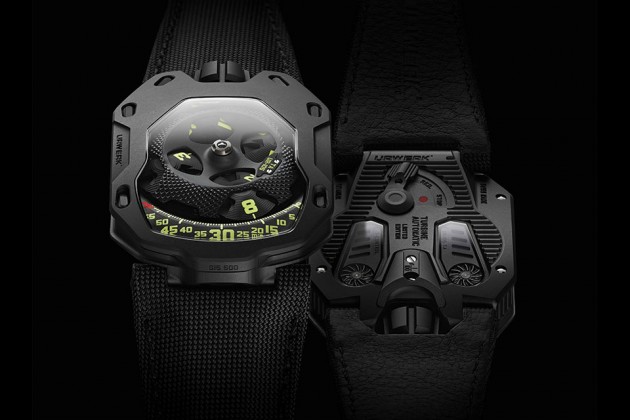 URWERK UR-105 TA "All Black" Watch