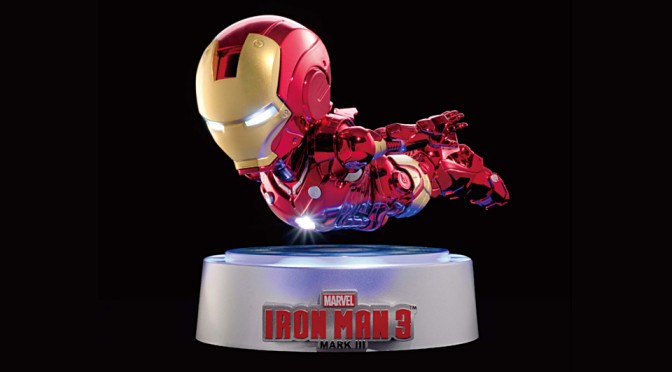 Egg Attack Action Iron Man 3 Mk-III Magnetic Floating Version by Beast Kingdom