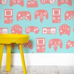 Retro Gaming Controllers Wallpaper is Exactly What Gaming Geeks Need