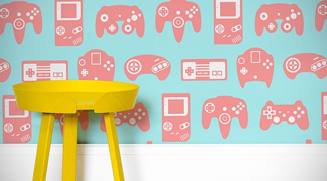 Retro Game Wallpapers by Murals Wallpaper