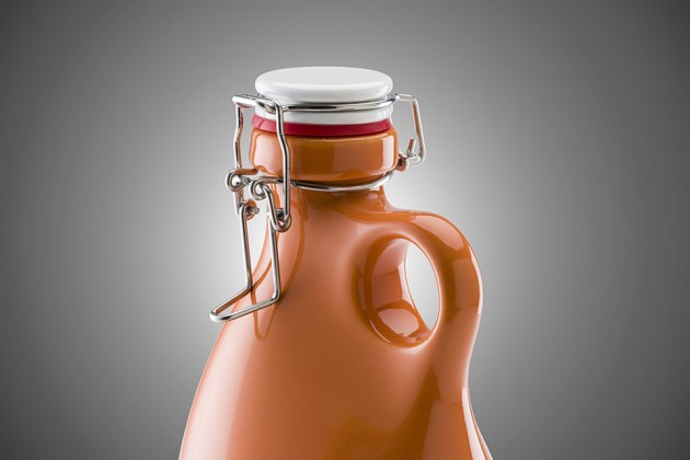 Stoneware Growler by Orange Vessel