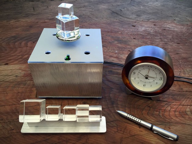 Magic Cube: Levitating Laser-lighted Prisms