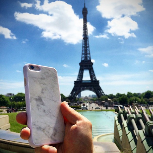 Real Marble iPhone Case by Mikol