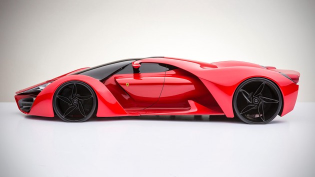 Ferrari F80 Supercar Concept by Adriano Raeli