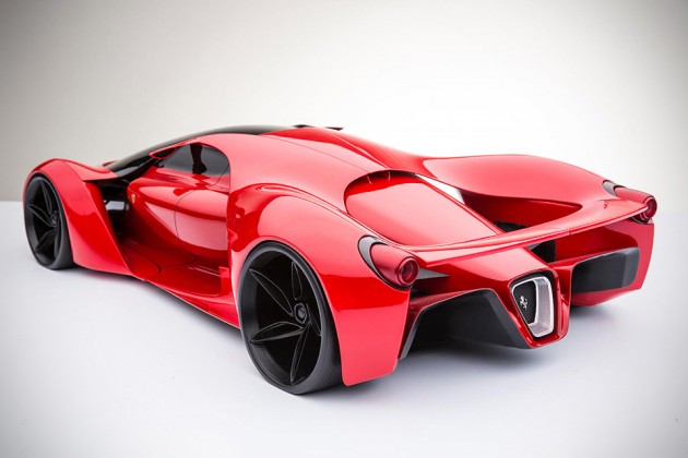 Ferrari F80 Supercar Concept by Adriano Raeli