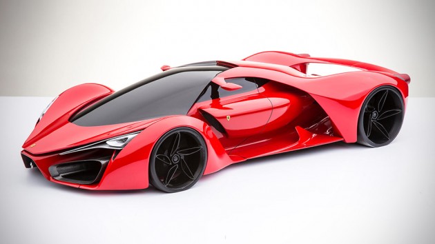 Ferrari F80 Supercar Concept by Adriano Raeli