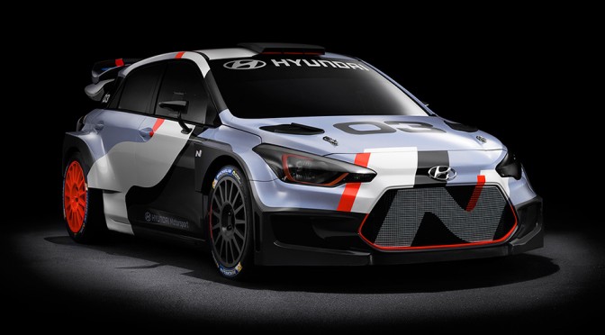 Hyundai New Generation i20 WRC Rally Car