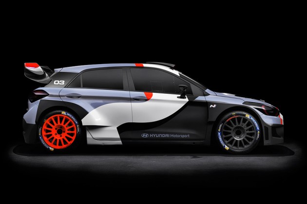 Hyundai New Generation i20 WRC Rally Car