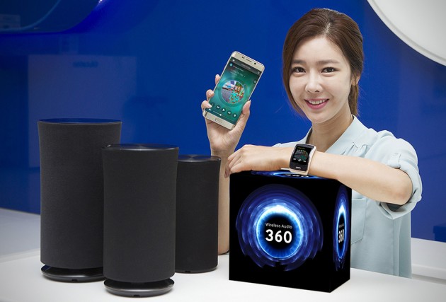 Samsung R Series Wireless Audio 360 Speakers